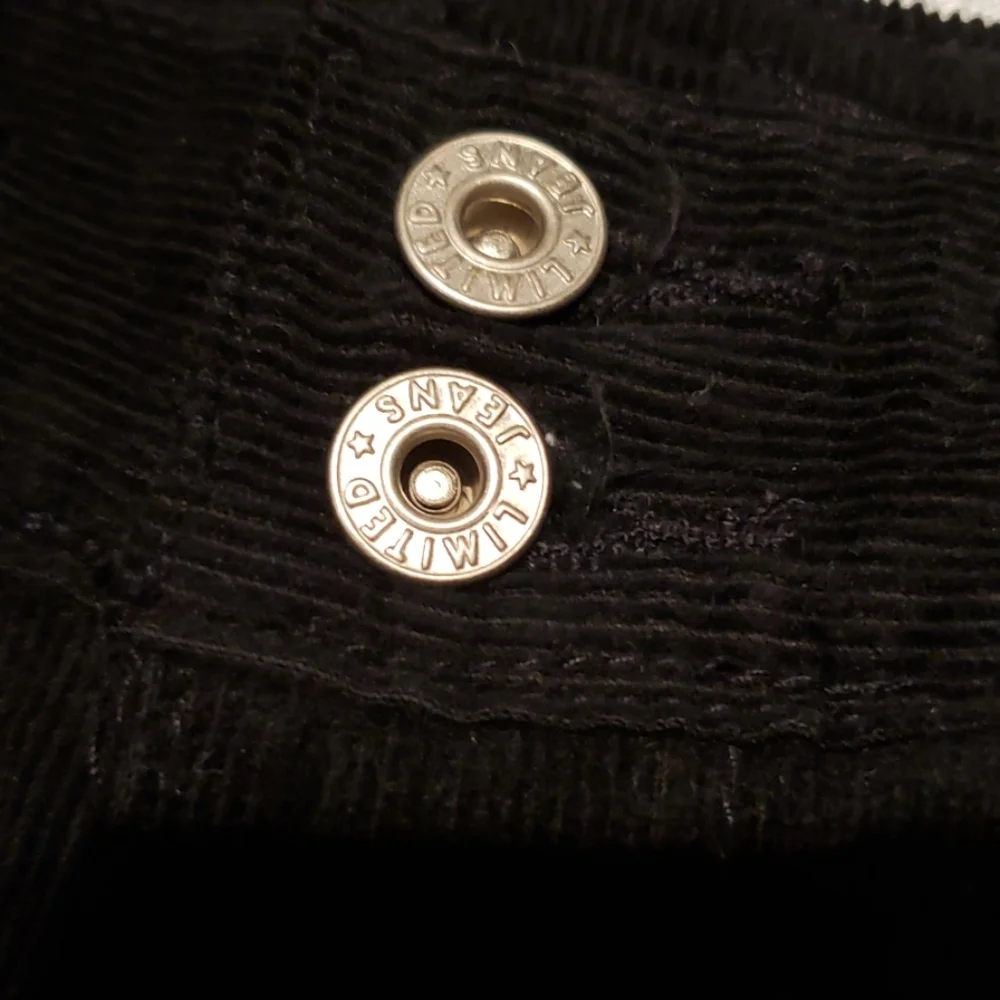 THE LIMITED Girls Jeans Pants NEW Black Velvet